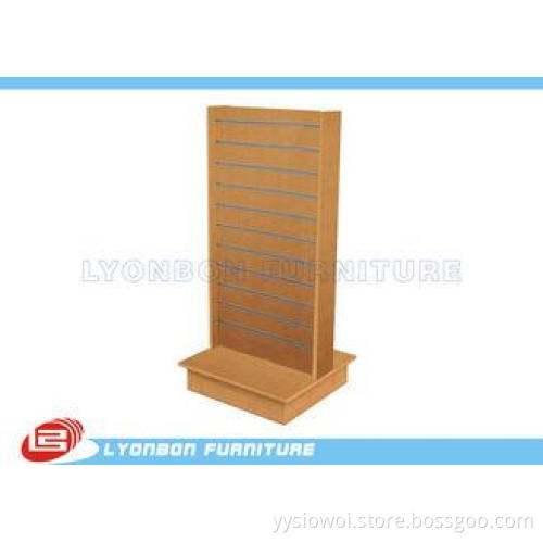 Top Grade Double Side Slatwall Display Stands MDF / Custom